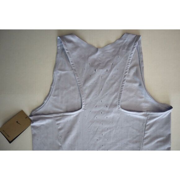 Nike FN2504-057 Women's Sz M Light Purple Dri-FIT ADV Aeroswift Tank Top - Picture 6 of 7